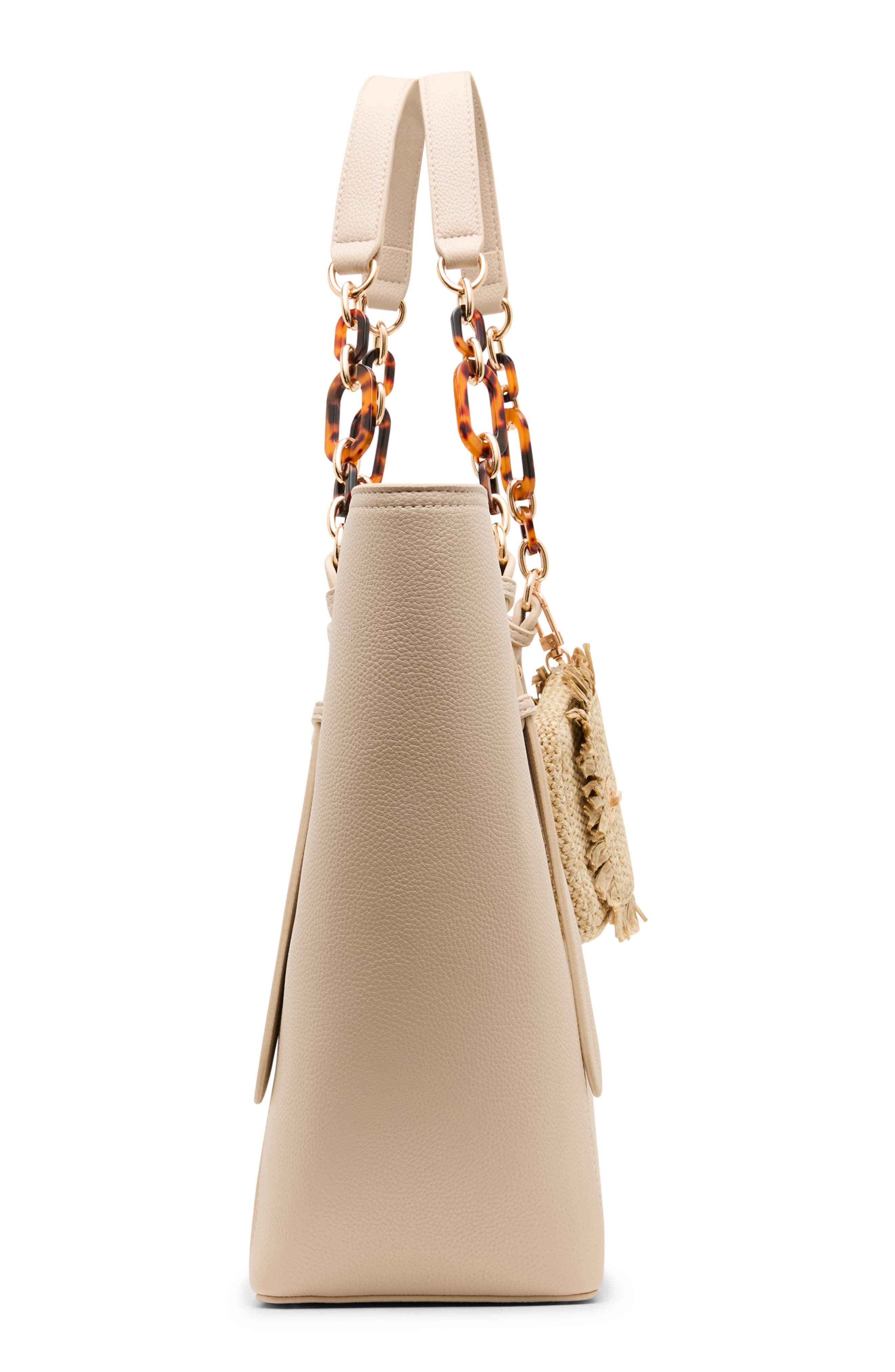 Medium Tote, Alternate, color, CLAY