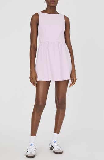 French Connection Whisper Boatneck Minidress