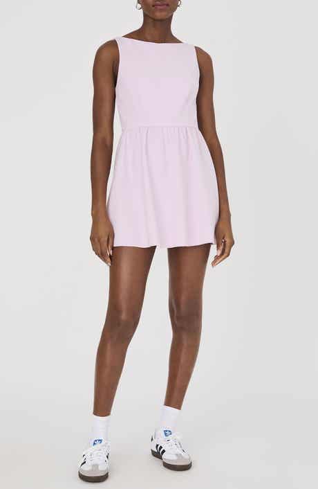 French Connection Whisper Boatneck Minidress