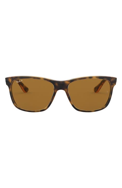 Wayfarer 57mm Polarized Sunglasses