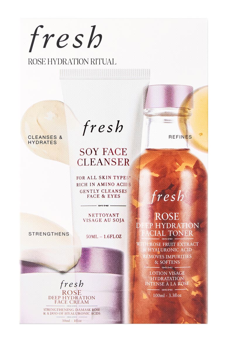 Rose Hydration Ritual Set $71 Value, Alternate, color, NO COLOR