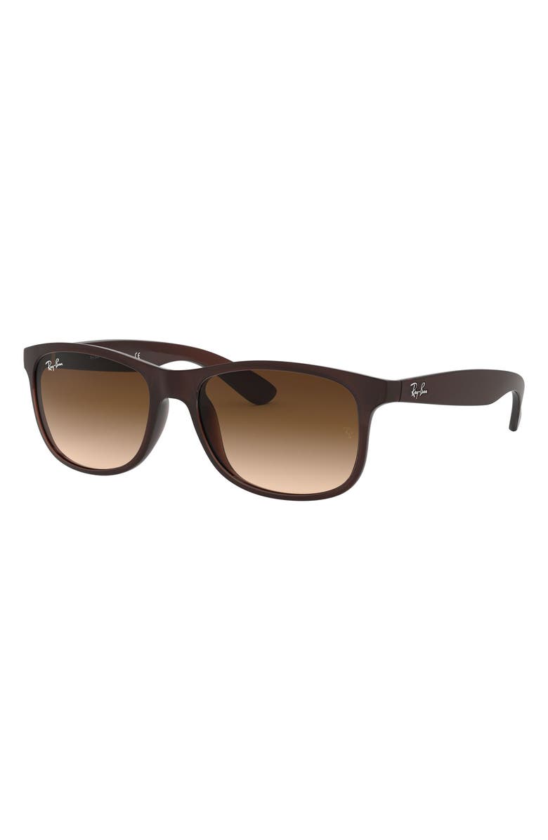 Ray-Ban Youngster 55mm Gradient Sunglasses, Alternate, color, Brown