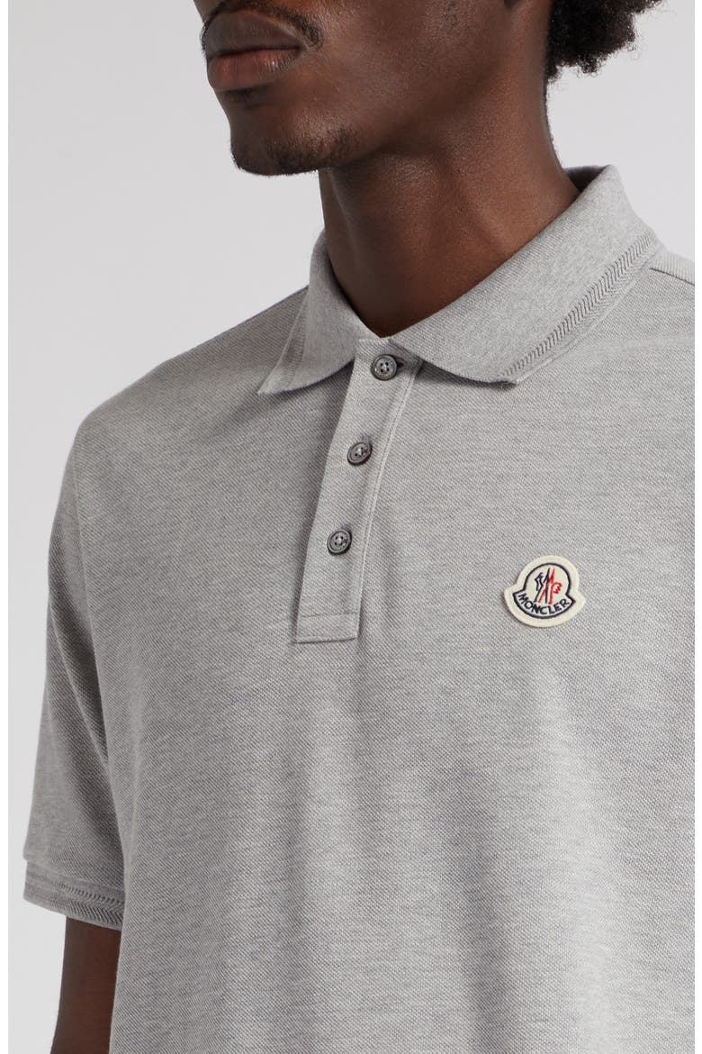 Maglia Short Sleeve Cotton Polo, Alternate, color, GREY