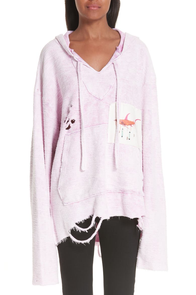 Sandy Baja Waterworld Hoodie, Main, color, LILAC