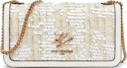 KARL LAGERFELD PARIS Kosette Boucle+Sequins Crossbody