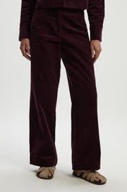 Karen Millen Cord Straight Leg Pants
