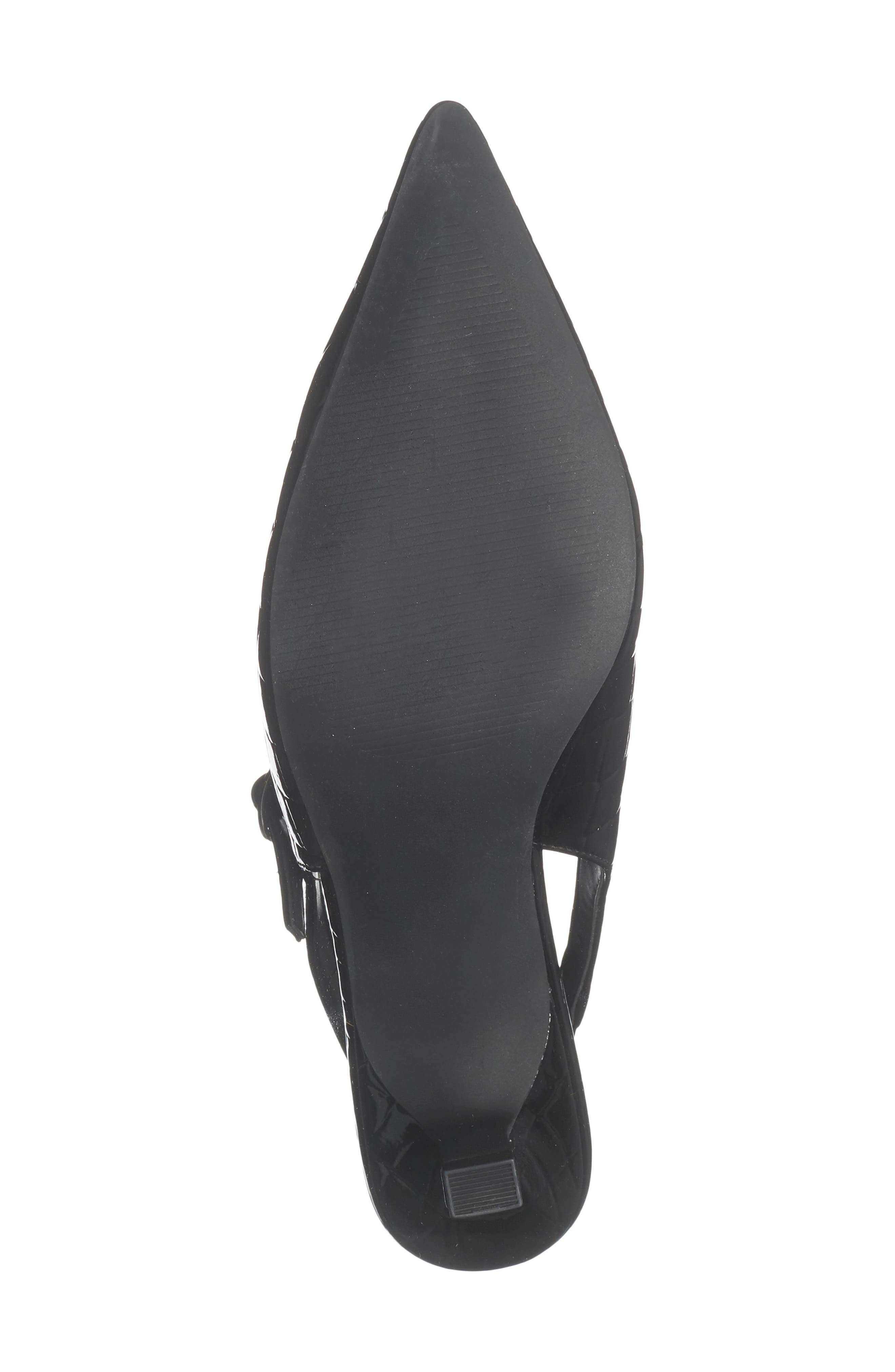 Miranda Slingback Pump, Alternate, color, BLACK CROCO