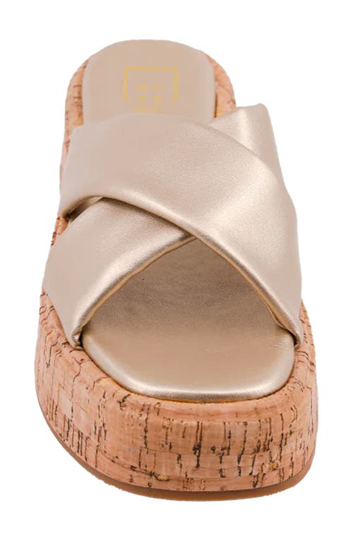 Shushop Lydia Platform Slide Sandal