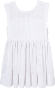 Truce Kids' Sleeveless Knit Babydoll Top
