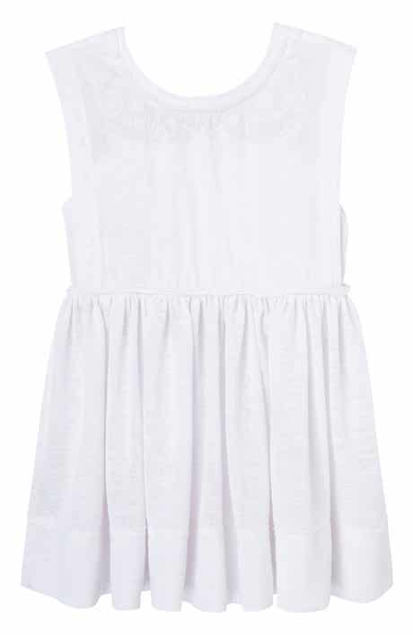 Truce Kids' Sleeveless Knit Babydoll Top