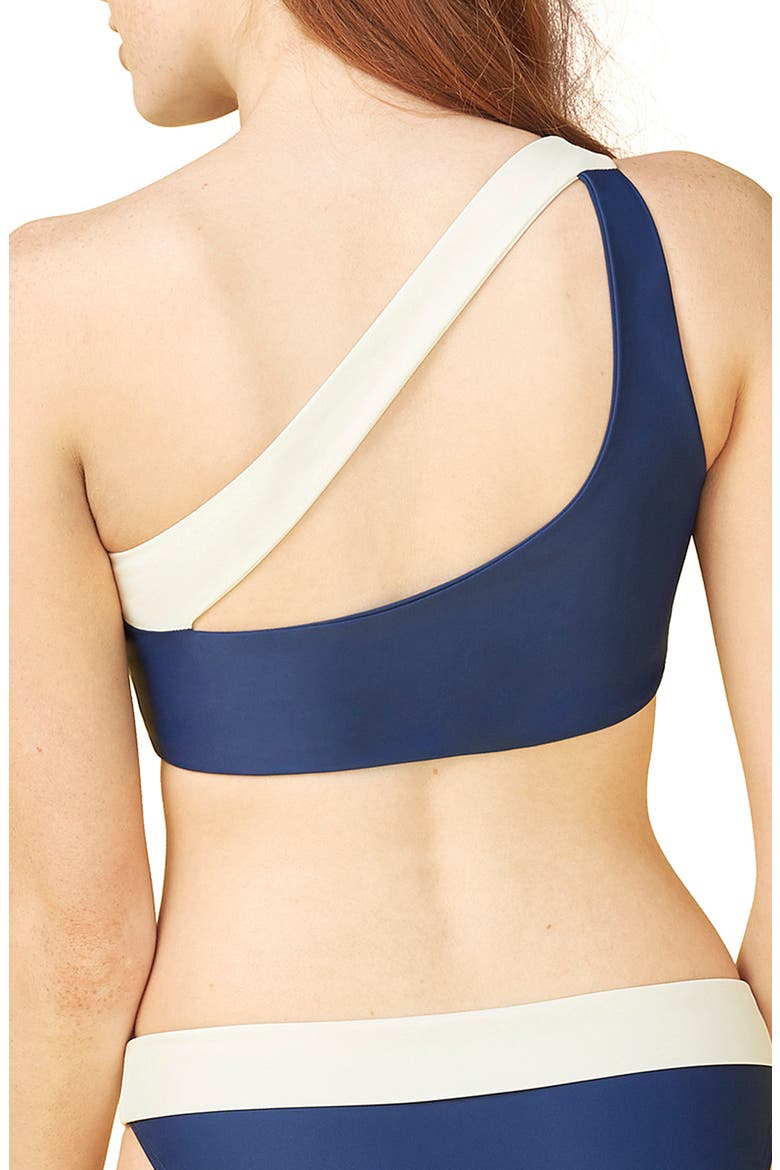 The Sidestroke Bikini Top, Alternate, color, BLUE