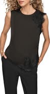 Donna Karan New York Lace Detail Tank