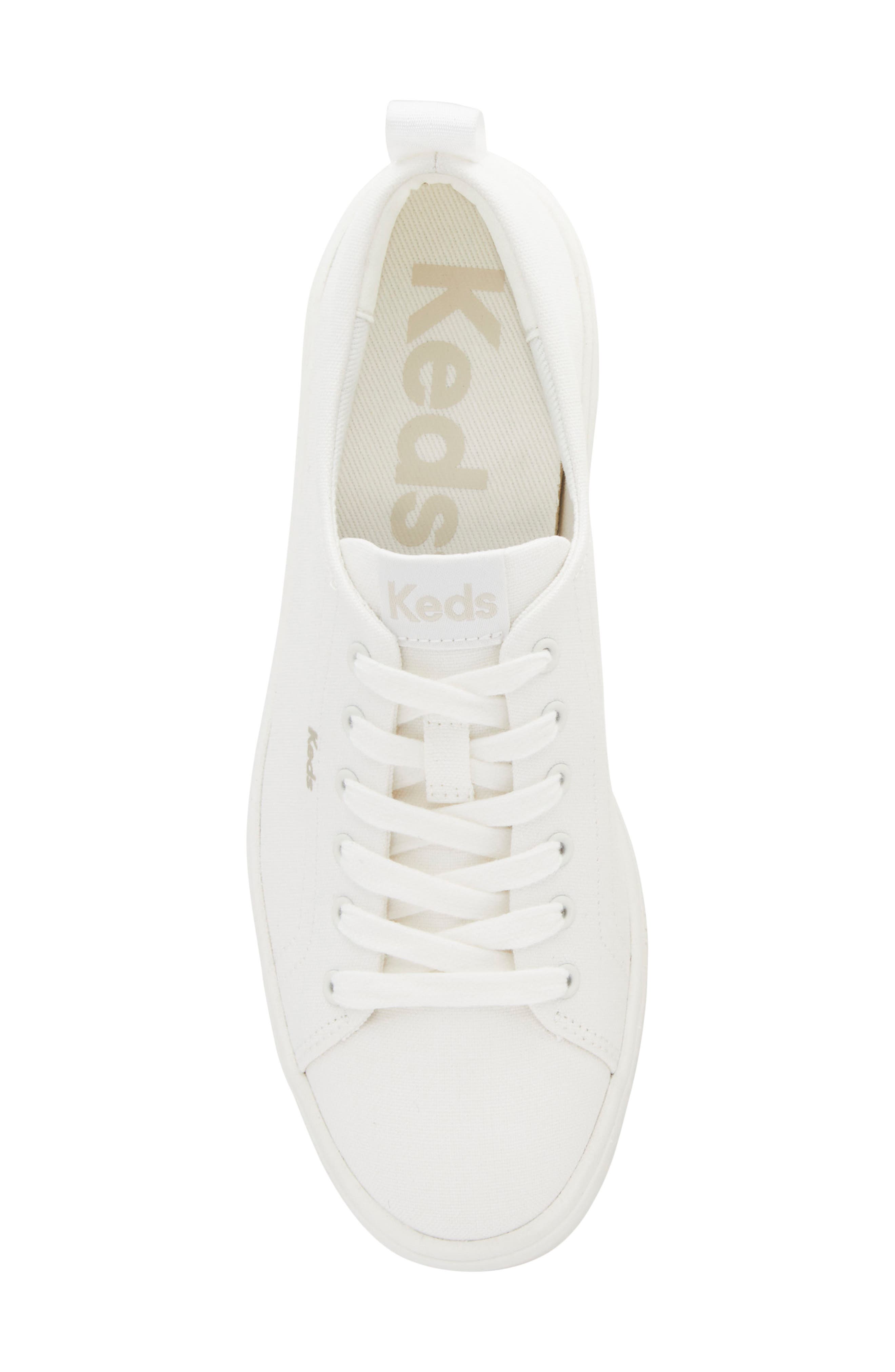 Keds<sup>®</sup> Sklyer Platform Sneaker, Alternate, color, White Canvas