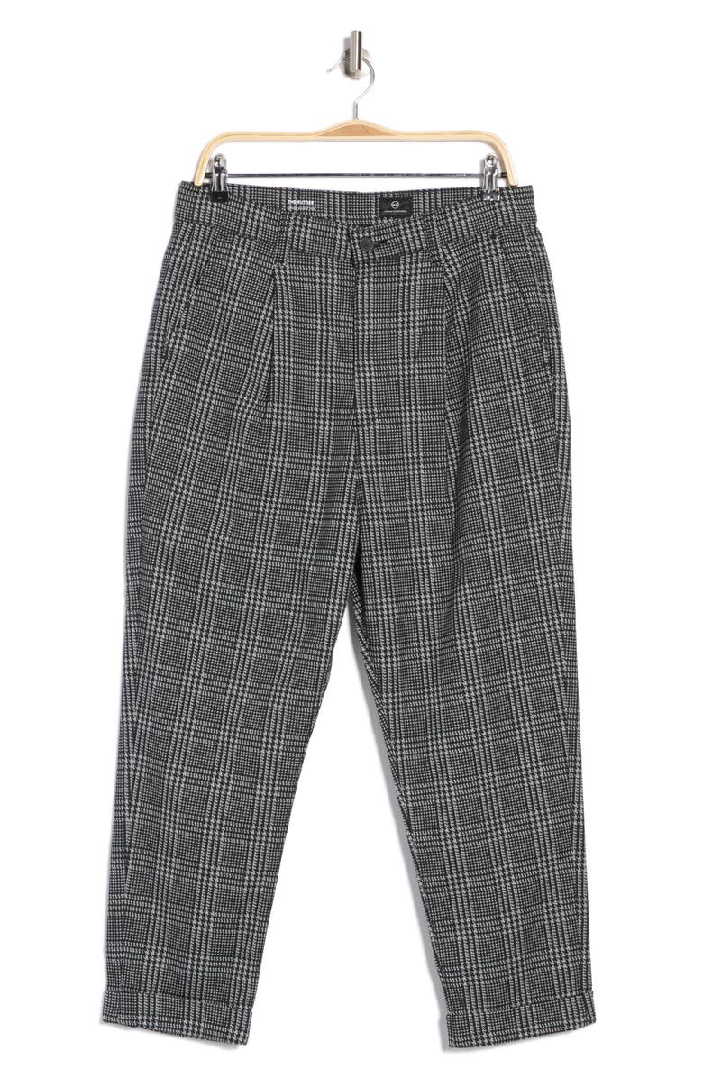 AG Rutger Houndstooth Plaid Pants, Alternate, color,