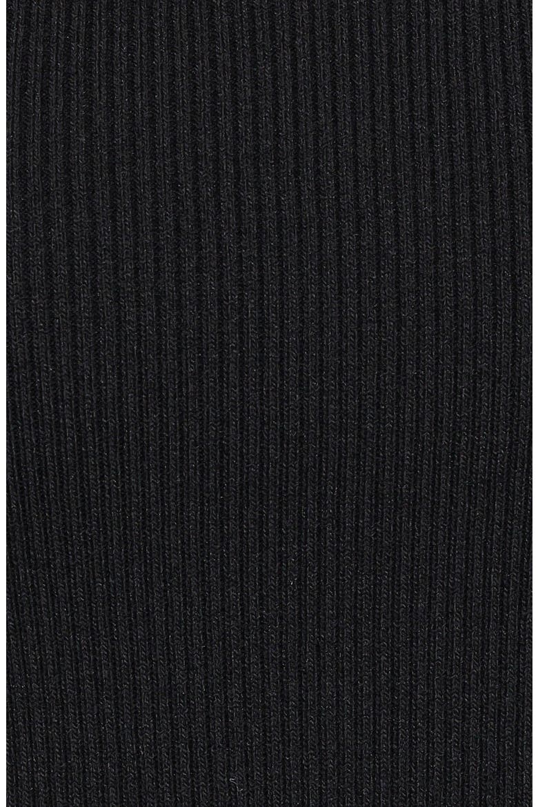 Johnson Scalloped Trim Tank, Alternate, color, BLACK WHITE