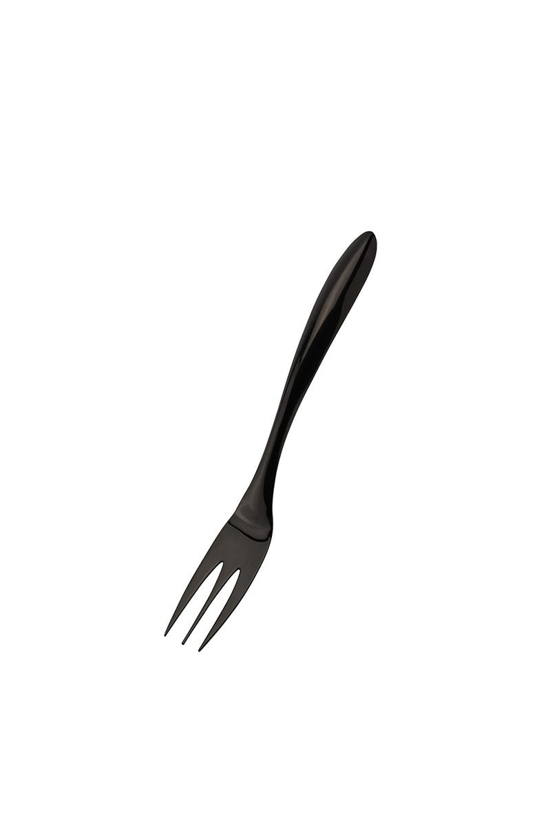 CUISIPRO Black Tempo Noir Mirror Finished Fork, 13 Inch, Main, color, Black