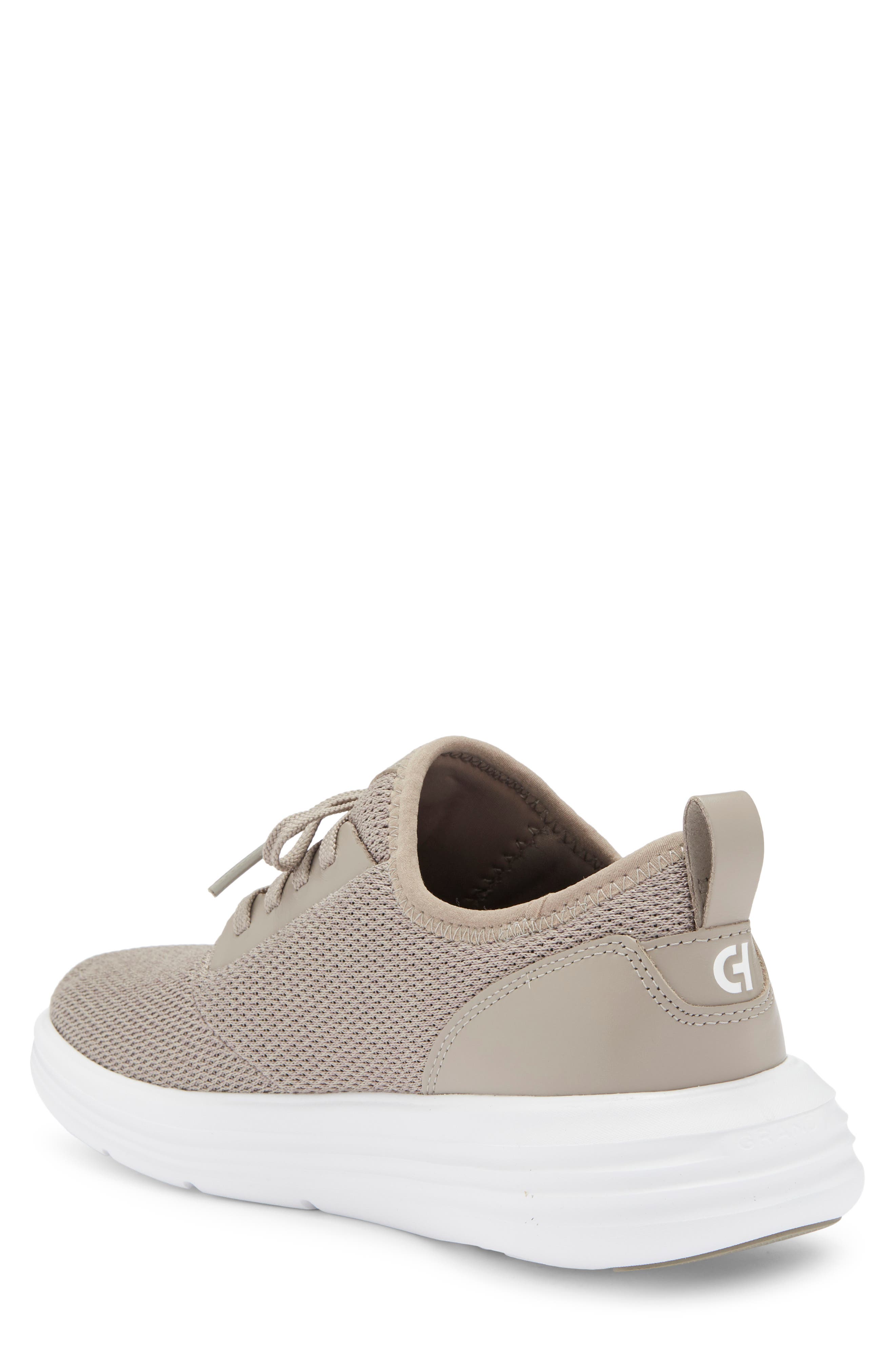 Cole Haan Grandsport Journey Knit Sneaker, Alternate, color, Rock Ridge Optic White