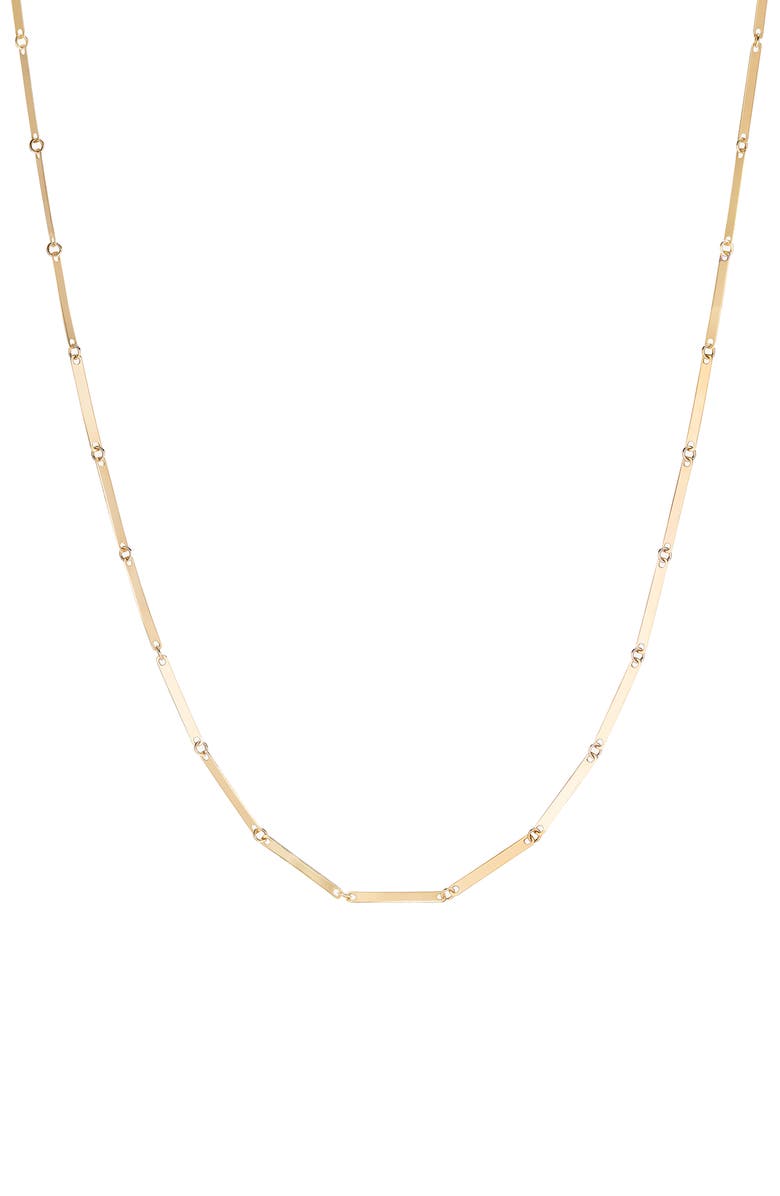 LANA Laser Rectangular Chain Necklace, Main, color,