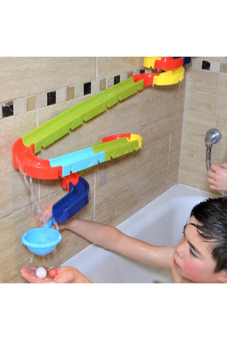 Bath Time Marble Run, Alternate, color, Multicolored