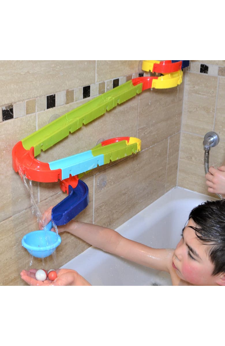 Buddy & Barney Bath Time Marble Run, Alternate, color,
