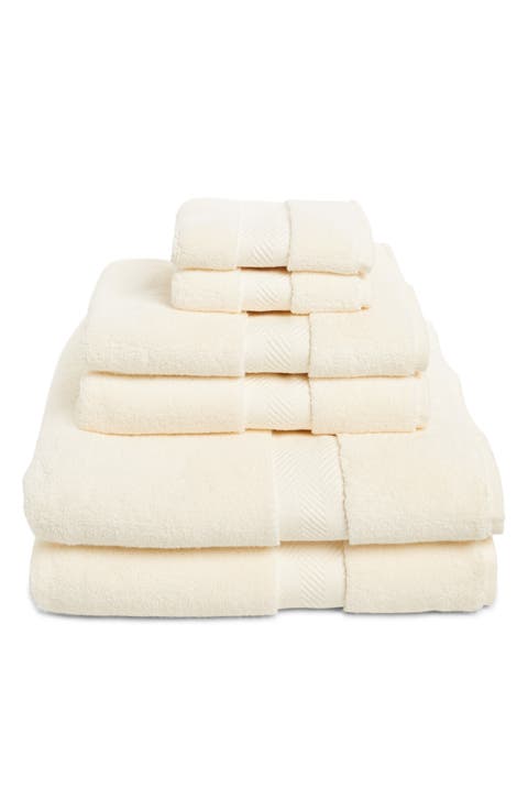 6-Piece Hydrocotton Bath Towel, Hand Towel & Washcloth Set