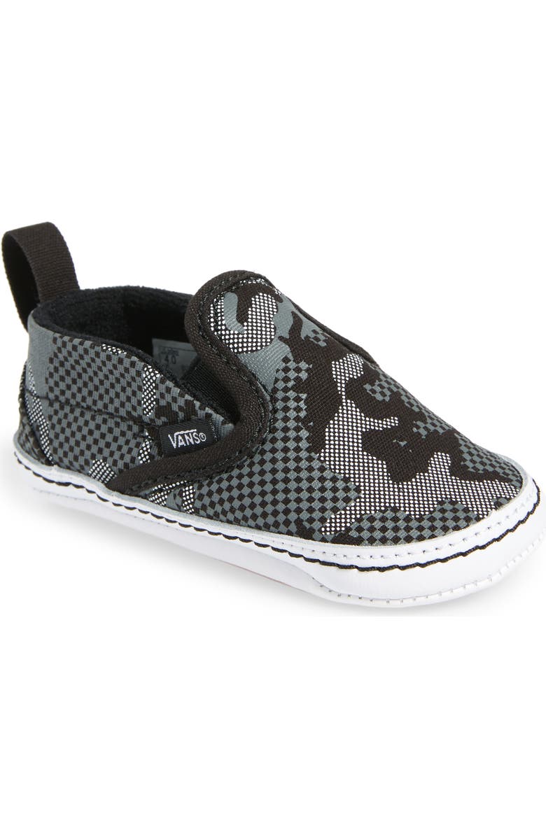 Vans Slip-On Crib Shoe, Main, color,