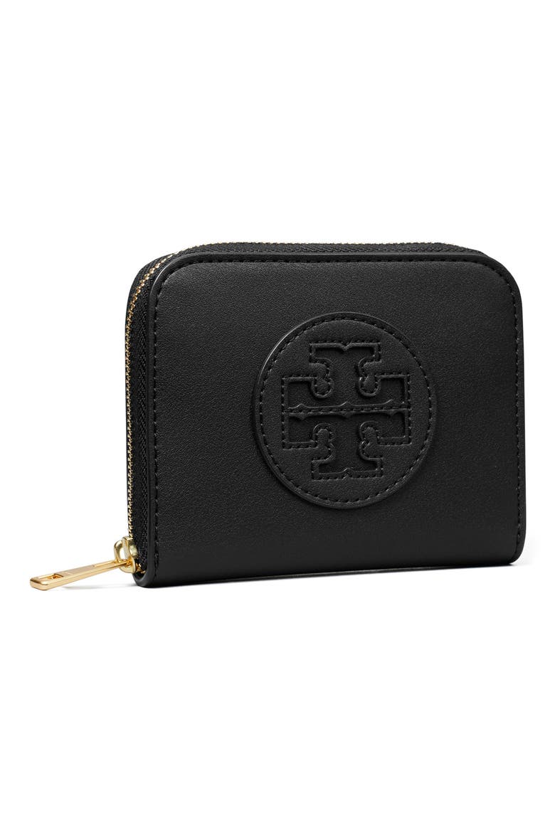 Small Ella Bio Zip Wallet, Alternate, color, BLACK