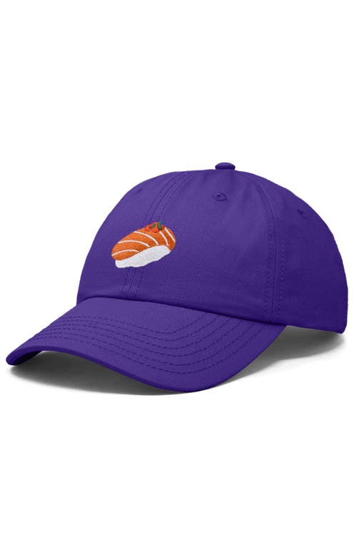 DALIX DALIX SALMON SUSHI EMBROIDERED DAD CAP