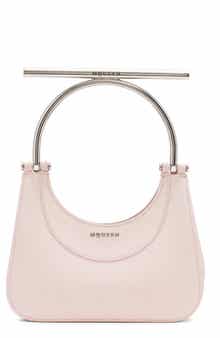 McQueen Mini T-Bar Crossbar Leather Handbag