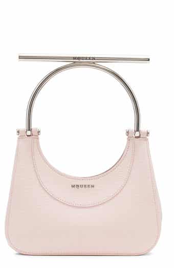 McQueen Mini T-Bar Crossbar Leather Handbag