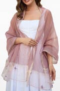 SAACHI Embroidered Scarf