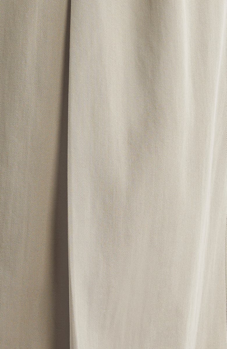 SETCHU Hakama Pleated Virgin Wool & Cotton Shorts, Alternate, color,