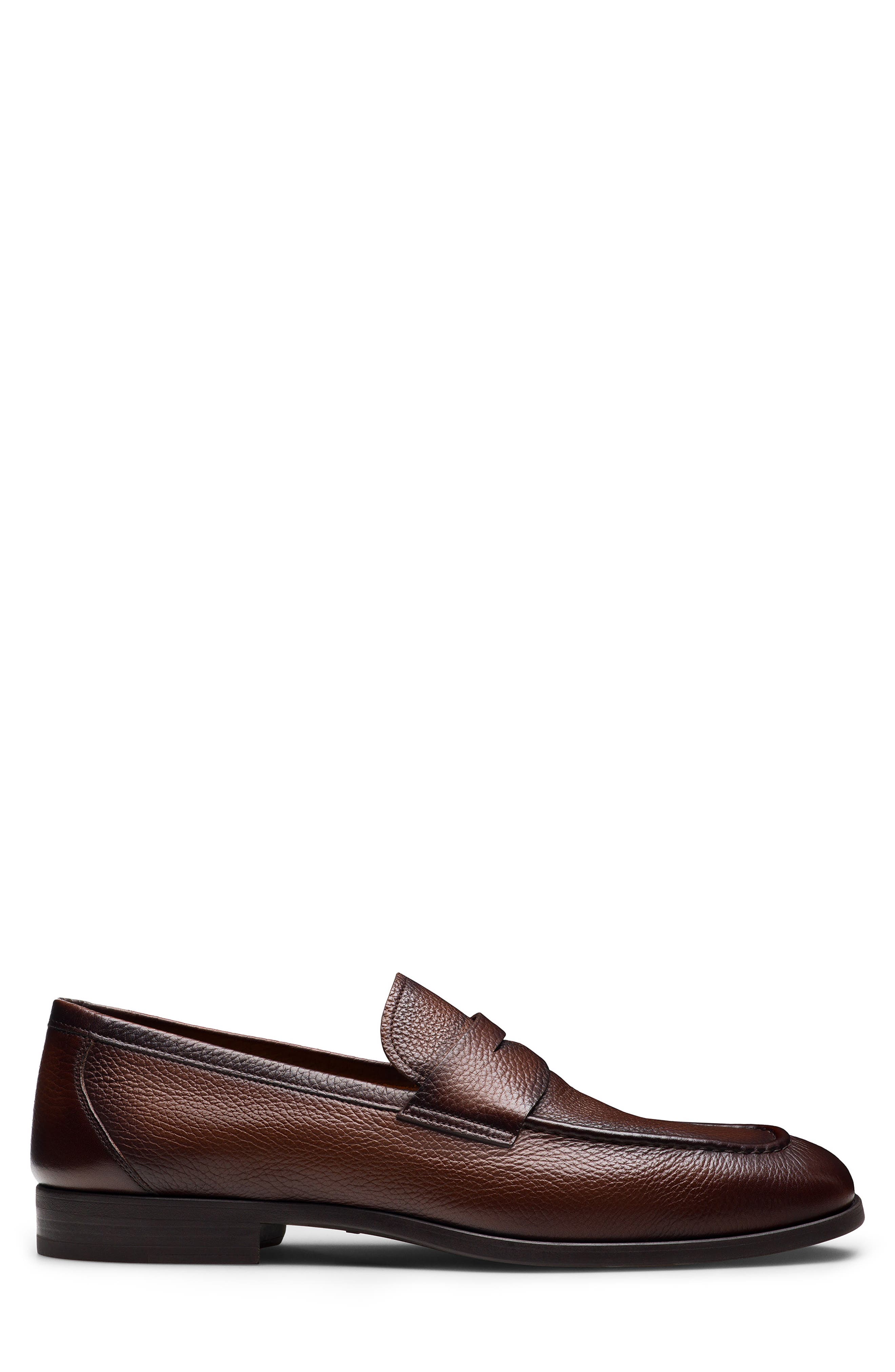 Magico Penny Loafer, Alternate, color, BROWN