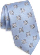 Nordstrom Check Jacquard Silk Tie