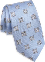 Nordstrom Check Jacquard Silk Tie