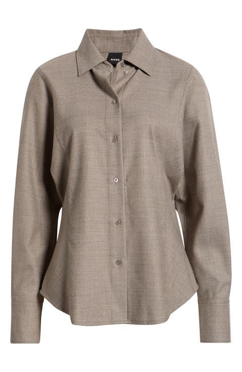 Bannel Slim Fit Flannel Button-Up Shirt