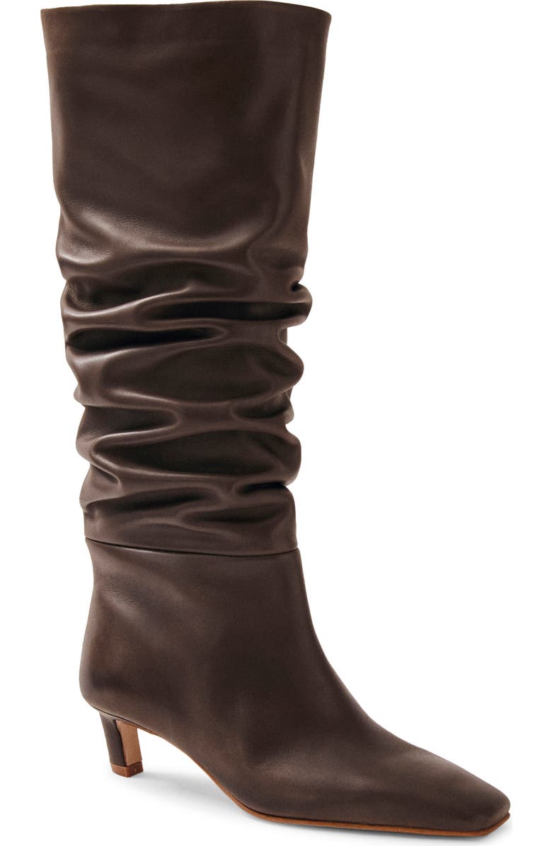ALOHAS Kalila Slouch Knee High Boot, Main, color, Brown