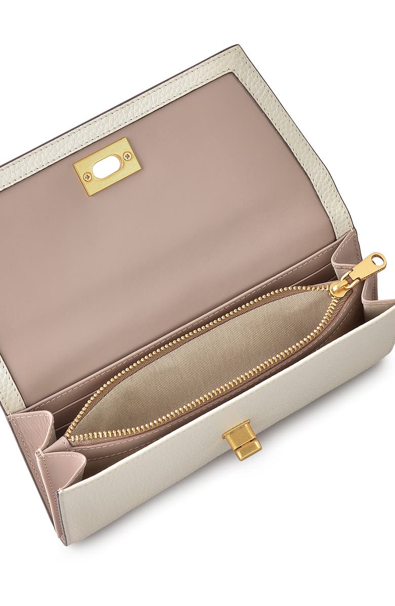 Radley Brooke Avenue Large Flapover Wallet, Alternate, color, Chalk