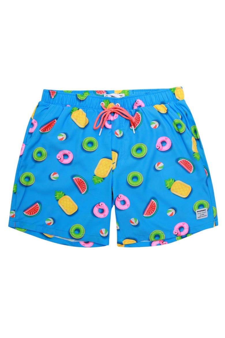 Men's Swim Shorts - Tangier, Main, color, Blue