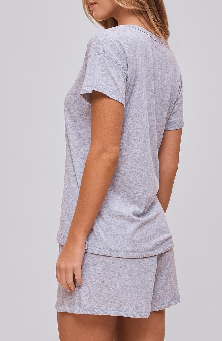 Papinelle Ada Boxer Short Pajamas, Alternate, color, Grey