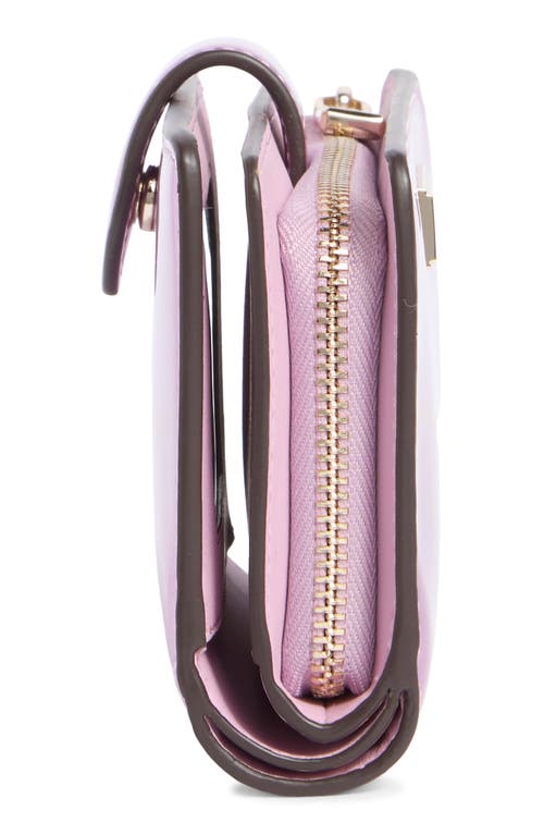 Kate Spade New York Kenzie Patent Wallet In Pink