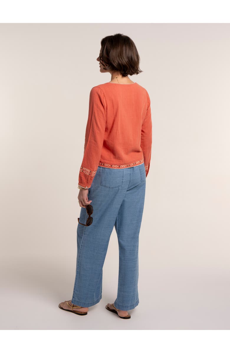 Brakeburn Leia Jacket, Alternate, color, Coral