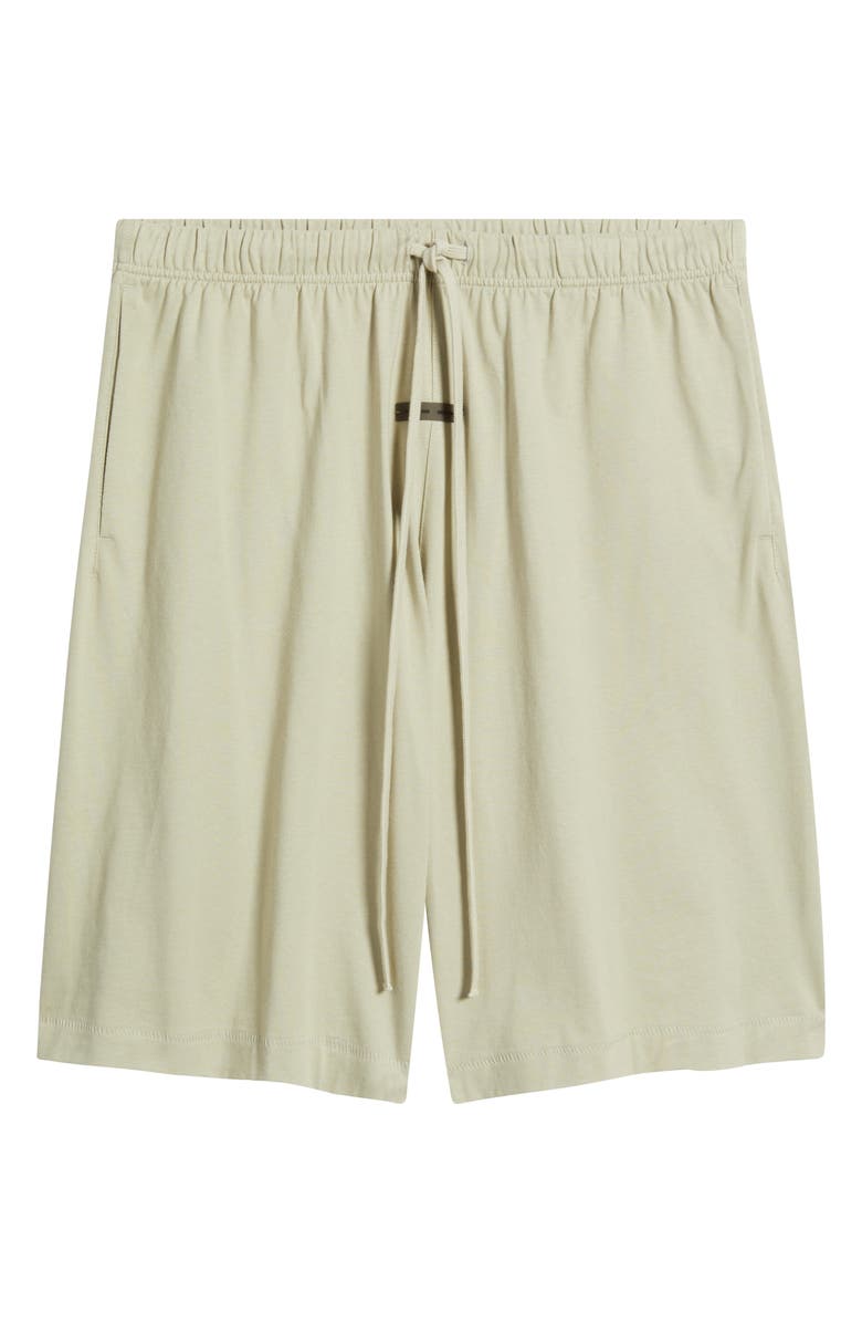 Fear of God Essentials Jersey Basketball Sweat Shorts, Alternate, color, Abbey Stone