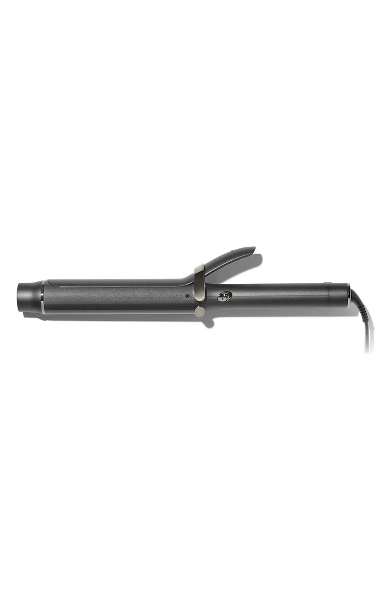 T3 SinglePass Curl 1.5-Inch Ceramic Extra Long Barrel Curling Iron, Main, color, Graphite