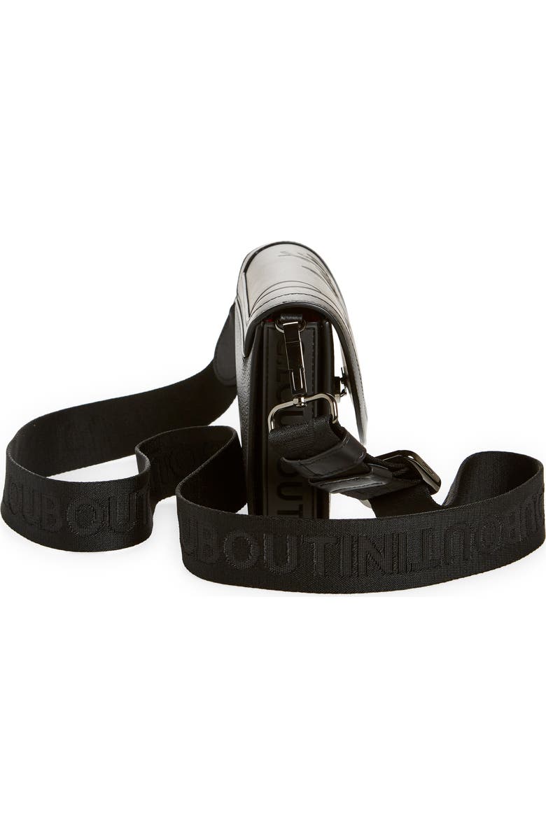 Christian Louboutin Explorafunk Leather Wallet on a Strap, Alternate, color,