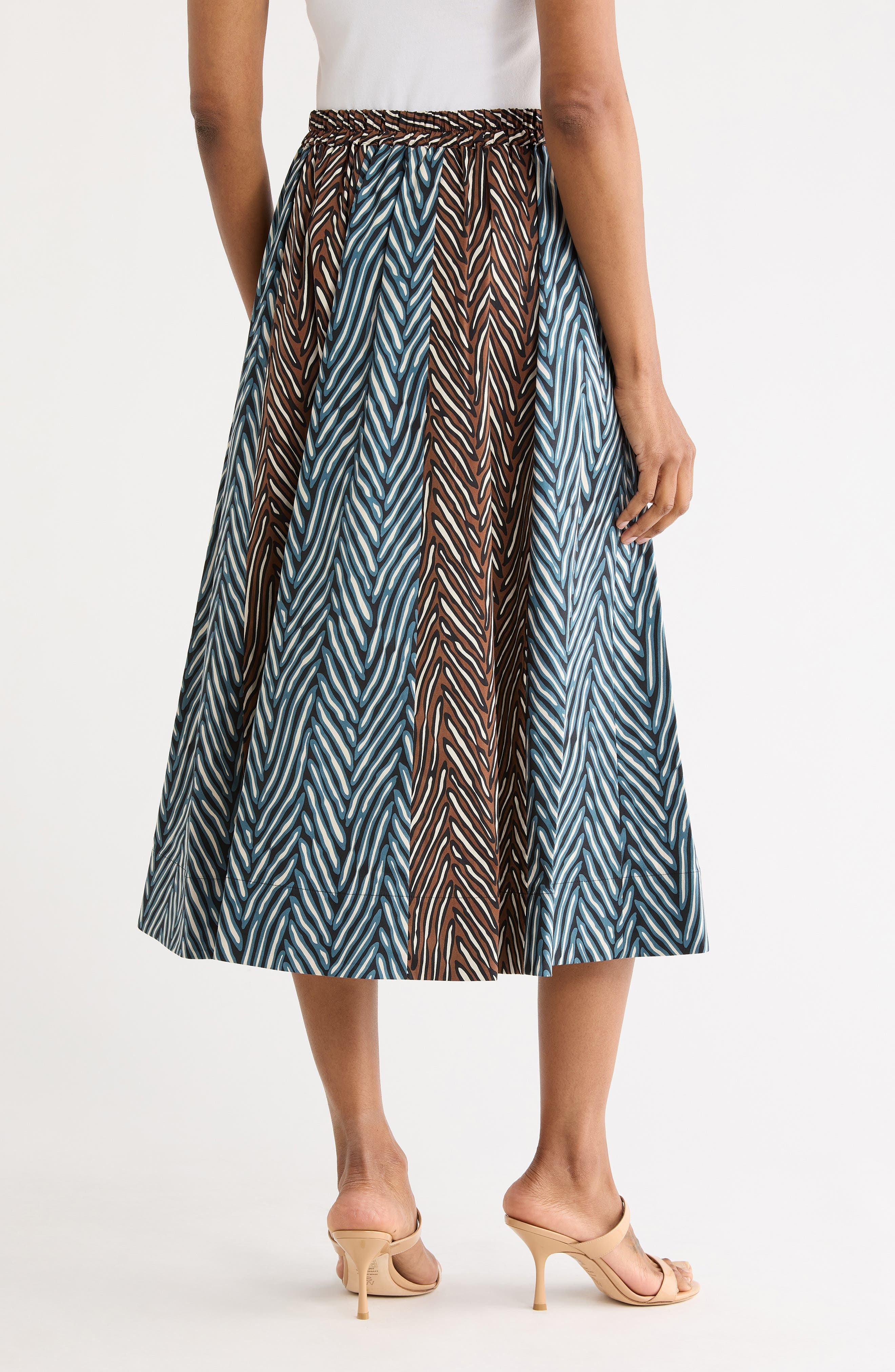 Finnley Mixed Print Skirt - image 2