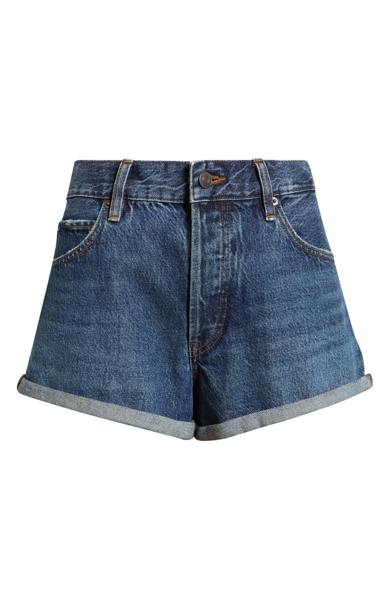 FRAME The Darling Cuffed Denim Shorts, Main, color,
