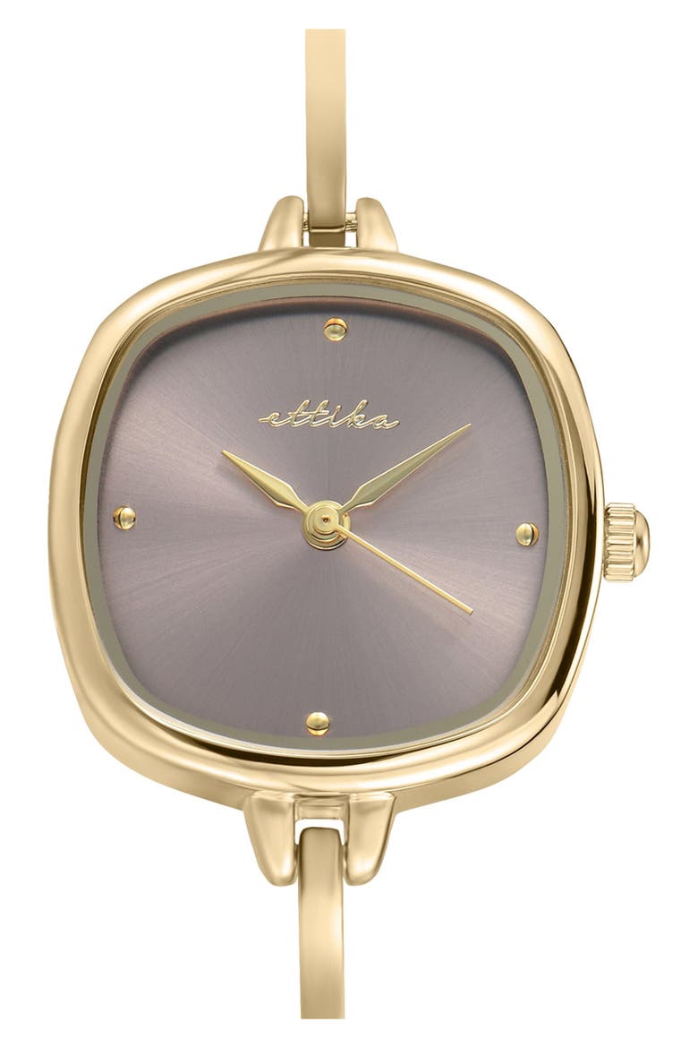 Square Case Slim Strap Watch, Alternate, color, BLUSH