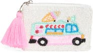 Collection XIIX Ice Cream Truck Beaded Zip Pouch