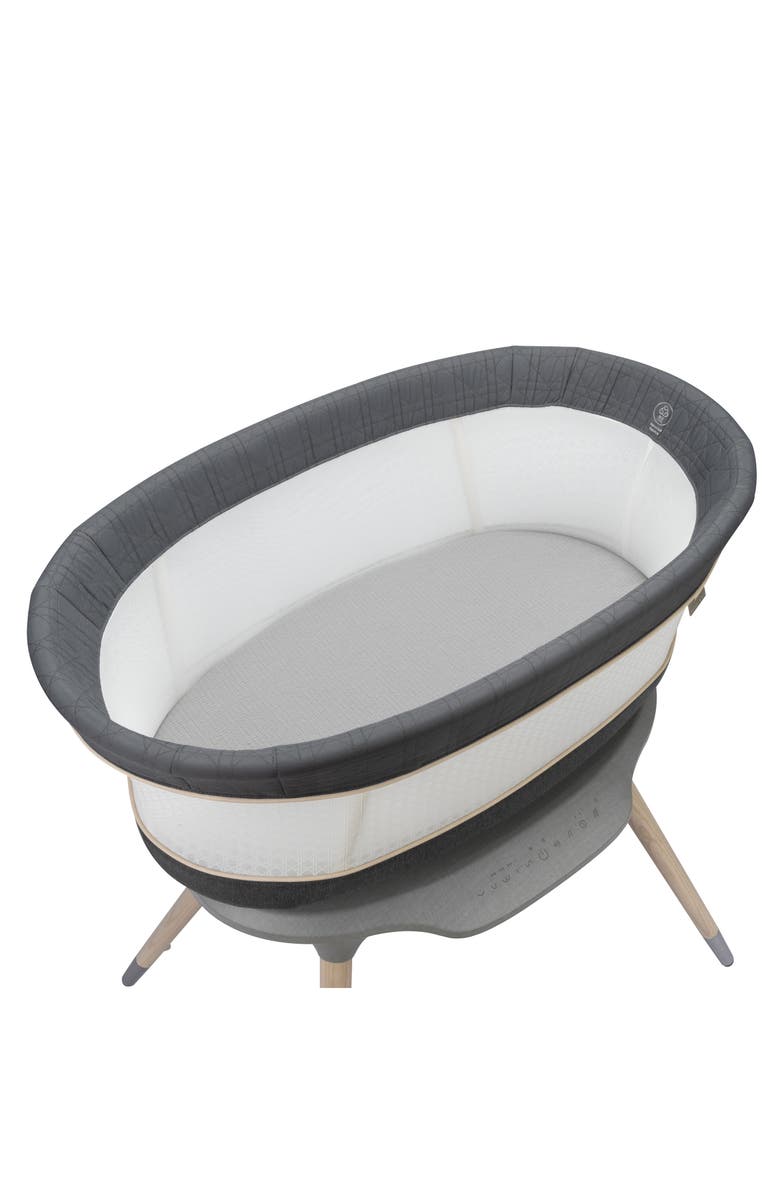 Maxi-Cosi<sup>®</sup> Kindred Collection Starling Smart Bassinet, Alternate, color, Onyx Heritage